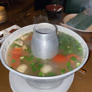 Tom Yum POT (SERVES 3-4)