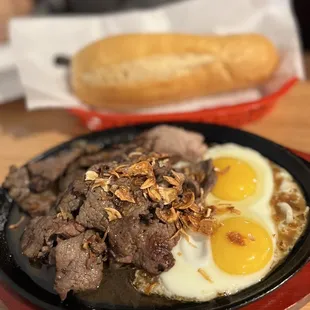 Steak &amp; eggs