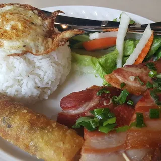 C3 Com Ba Roi Nuong Grilled Pork Belly Rice Plate