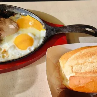 E1 Bo Ne Sizzling Vietnamese Steak & Eggs