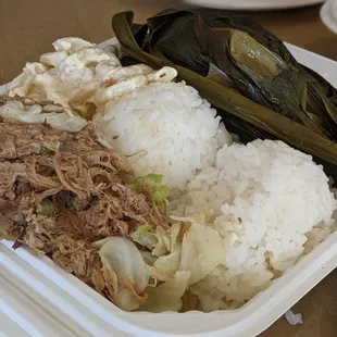 #3 Kailua Pork & Lau Lau