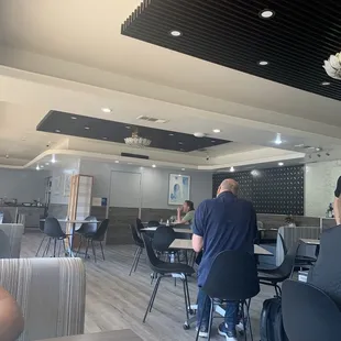 Renovated dining area