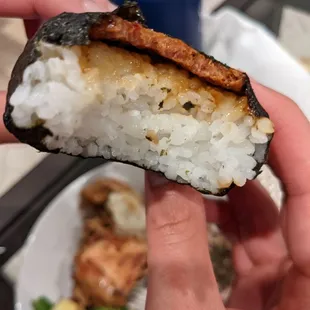 Portuguese Sausage Musubi
