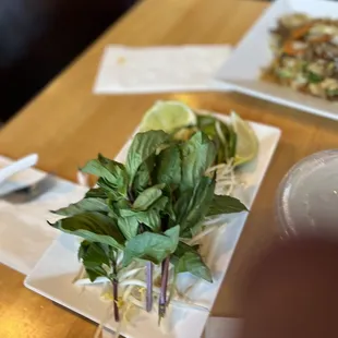 All of the &quot;stuff&quot; for the Pho - FRESH!
