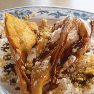 Banana Wontons