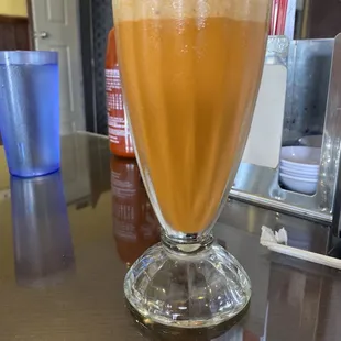 Thai iced tea