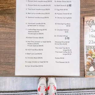 4/12/21 MENU  Updated prices