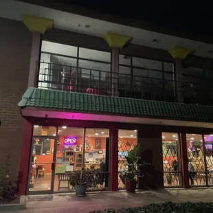 Front of the restaurant