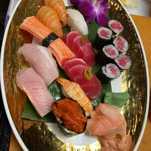 Sushi platter