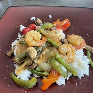 Shrimp Basil- StirFry