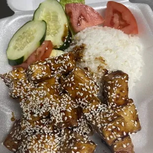 Sesame Tofu