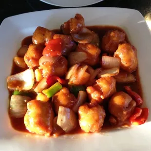 Sweet and Sour Tofu
