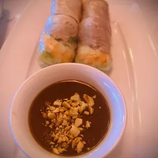 Shrimp and Pork Salad Rolls