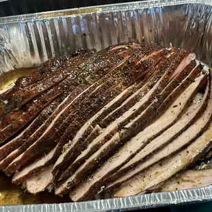 Sliced Peppered Cajun Turkey Breast