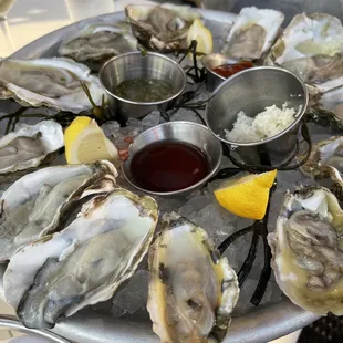 oysters and mussels, oysters, food, mussels, shellfish