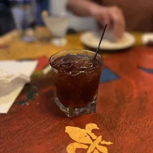 a person sitting at a table