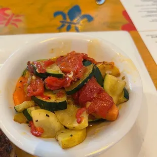 a bowl of vegetables