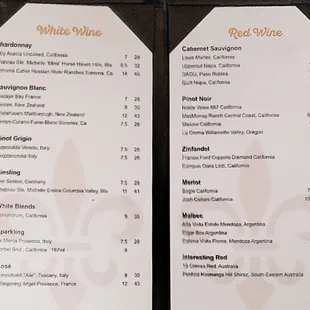 Love it! No moscato, no white zin!!