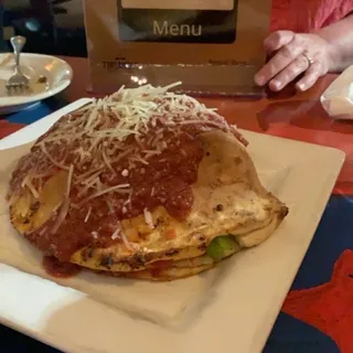 Italian Meatball Calzone
