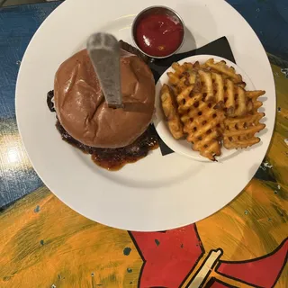 BBQ Short Rib and Bleu Cheese