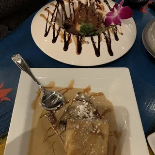 Pretzel Brownie w/ Toasted Marshmellow