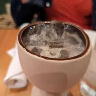 Bubbles from the dry ice. #dangerous