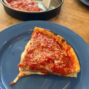 Lou's classic pizza