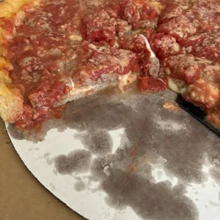 Deep dish sausage