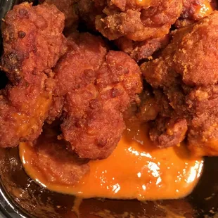 Sauce on the bottom?