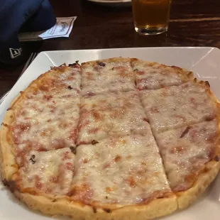 Thin Crust Cheese Pizza