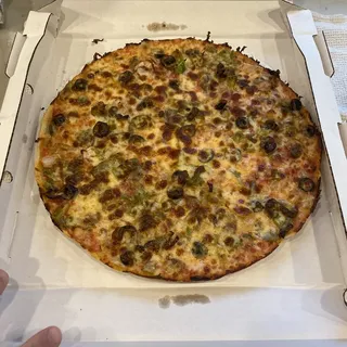 Thin Crust Sausage