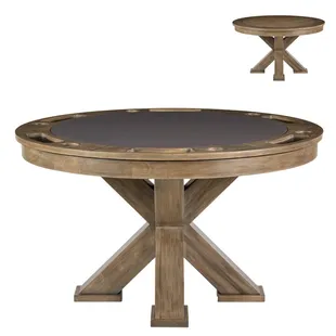 Duke Dining/Poker Table by Darafeev.  Custom order your finish and felt today.