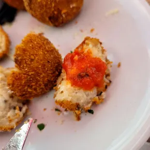 Arancini inside