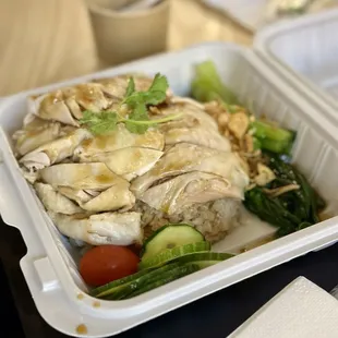 Poached Chicken Rice