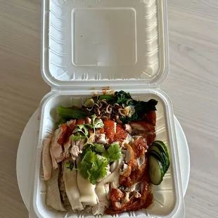 Large Mixed Chicken Rice