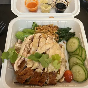Mixed Chicken Rice