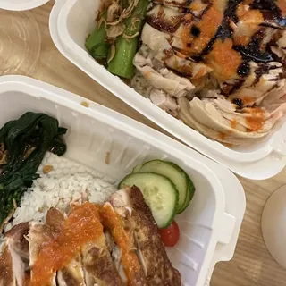 Poached Chicken Rice