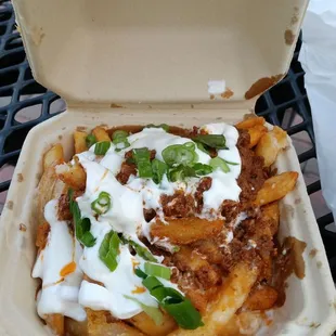 Chili cheese fries