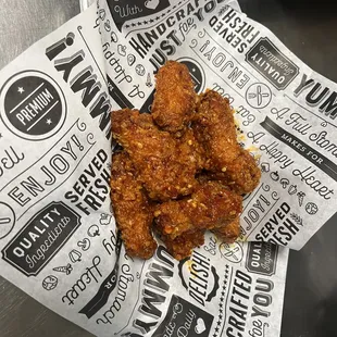 Chili garlic wing
