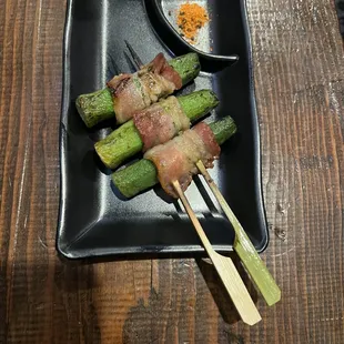 Bacon Okra