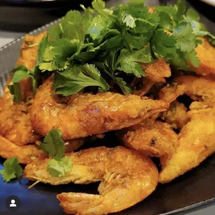 Chili head-on shrimp