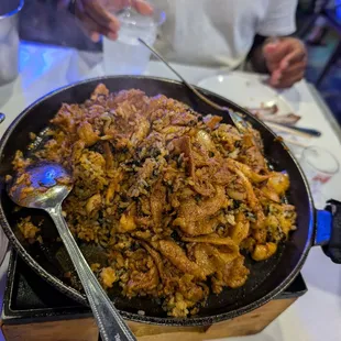 Stir Fried Baby Octopus