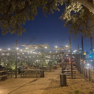 Cute outdoor seating area