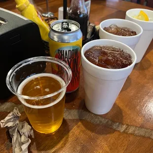 Drinks, drinks, drinks