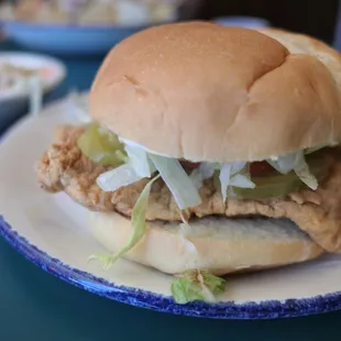 Pork Tenderloin Sandwich