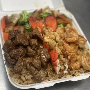 Hibachi trio