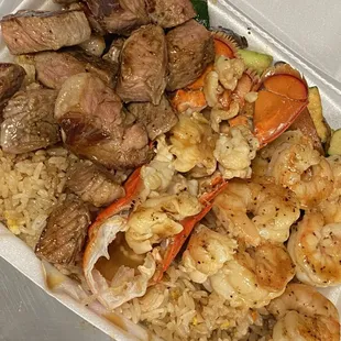 Trio hibachi