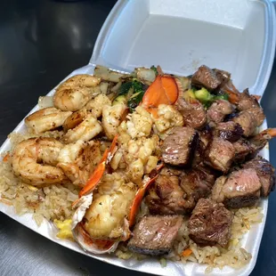 Trio hibachi