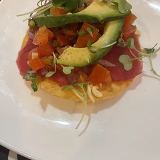 Tuna Tostada