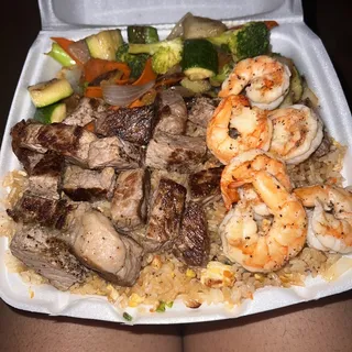 New York Steak and Shrimp Combo